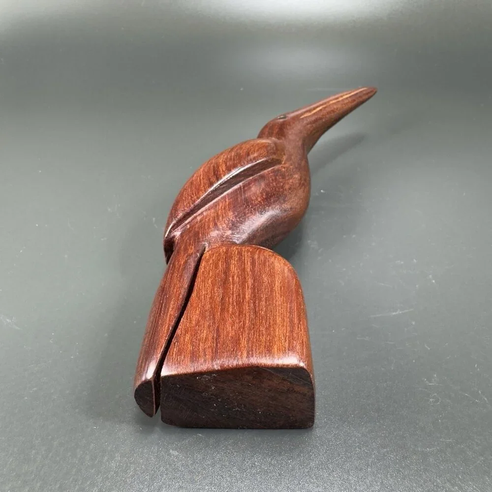 Hand Carved Ironwood vintage hand